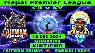 Karnali Yaks Vs Chitwan Rhinos || Match 29 Highlights NPL 2024