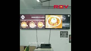 How digital signage helps cafe and restaurants?