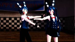 MMD X FNAF She touching me