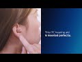 How to insert and remove a HearLink ITC hearing aid