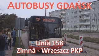 Autobusy Gdańsk. Linia 158.