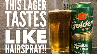 Golden Brau Lager Beer Review By Heineken Romania | Romanian Beer Review