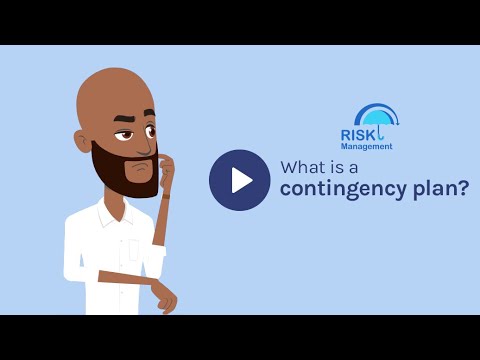 What is disaster contingency plan?