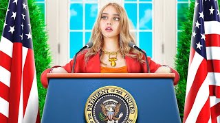 If I Was a President! Funny Situations with Girl President