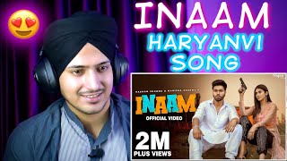 Reaction on INAAM | Masoom Sharma, Manisha Sharma  | New Haryanvi Songs Haryanavi 2021