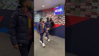 Bukayo Saka, blessé avec l'Angleterre, pour louper le prochain match d'Arsenal en Premier League.