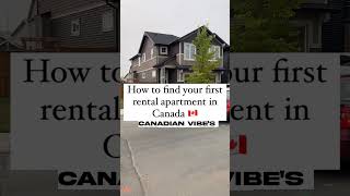 How to find your first rental apartment in Canada🇨🇦 || Newcomers must Watch🇨🇦