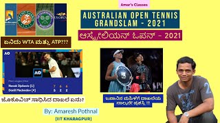 ಆಸ್ಟ್ರೇಲಿಯನ್ ಓಪನ್ 2021 Winners| Australian Open Tennis Grandslam 2021|By: Amaresh Pothnal