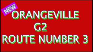 Orangeville G2 Route Number 3 #New #OrangevilleG2RouteNumber3 #Toronto #Ontario #PassyourG2Once