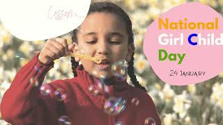 National Girl Child Day | 24 January | India | #girl #girlchild #girlchildday #india