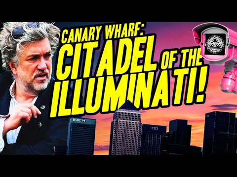 CANARY WHARF in London: secret base of the Illuminati?!