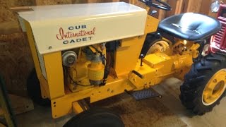 14 - Cub Cadet Tractor Restoration / Painting the new hood