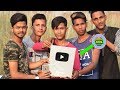 Silver Play button Unboxing || Nizam try