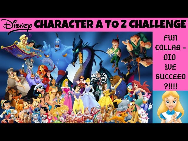 List Of Cartoon Characters Names A Z Infoupdate Org