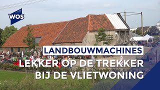 Landbouwmachines bij de Vlietwoning