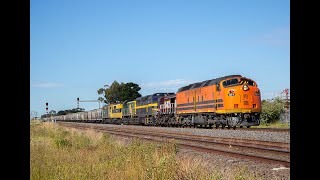 Trackside Freight, Grain and Steel at Albion and Manor- 25/11/22