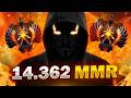 NEW WORLD RECORD !! 14.362 HIGHEST Average MMR in Dota 2 History