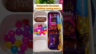 🍫ONLY CADBURY CHOCOLATE LUNCHBOX|VIRAL CHOCOLATE LUNCHBOX|#CADBURY #dairymilk #lunchboxideas #shorts
