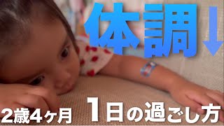 【早朝覚醒】朝から熱・・・2歳4ヶ月の娘に一日密着してみた