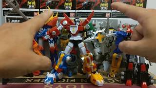 【模型開箱】Super Minipla 百獸王 五獅合體 聖戰士 Voltron