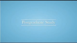 Postgraduate study at the University of Birmingham