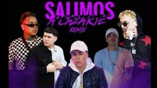 Salimos a cazarte remix - (LETRA) byron fire × ebreo × endo × lyan × young eiby