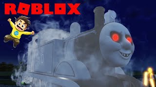 ROBLOX SCARY SODOR HALLOWEEN ENGINES ! : NOWHERE RAILWAYS || Roblox Gameplay || Konas2002