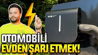 Evde elektrikli şarj istasyonu nasıl kurulur? Şarj maliyetini yönetmek mümkün!