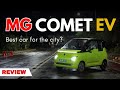 MG Comet EV- Detailed review | Perfect EV for city? | Review | CarComparos