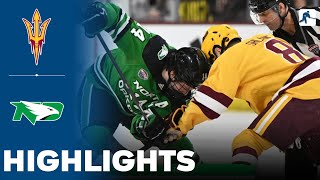 Arizona State vs North Dakota | NCAA College Hockey | Highlights - January 10, 2025