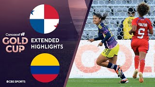 Panama vs. Colombia: Extended Highlights | CONCACAF W Gold Cup I CBS Sports Attacking Third