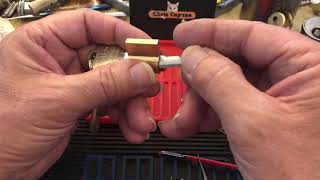 #1126 Bad lock picked with Lishi gutted .... Bad Lock!!!