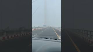 Foggy Thanlyin Bridges