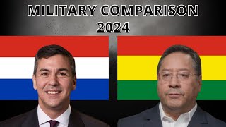 Paraguay vs Bolivia Military Comparison 2024 | Comparación militar Paraguay vs Bolivia 2024