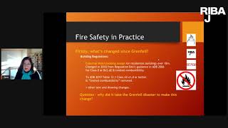 RIBAJ Webinar: Fire Safety in Practice – the Building Safety Bill and Role of the Principal Designer