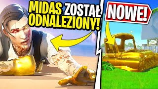 MIDAS ZNALEZIONY NA WYSPIE - NOWY SEKRETNY PLAN MROKU! Fortnite Sezon 3