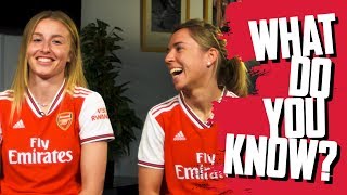 NAME OSCAR-WINNING MOVIES | Leah Williamson v Jordan Nobbs | Arsenal Women