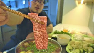 STOVE TOP HOT POT - Virtual Dinner With Me