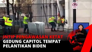 Pengamanan Pelantikan Joe Biden, Gedung Capitol Dikurung Pagar Pembatas | tvOne