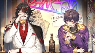 GETTING DRUNK WITH SHOTO 【Under the Table - Pilot Episode】【NIJISANJI EN | Vox Akuma】