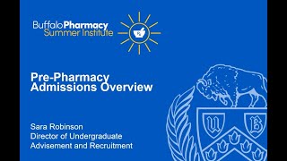 Pre-Pharmacy Admissions Overview