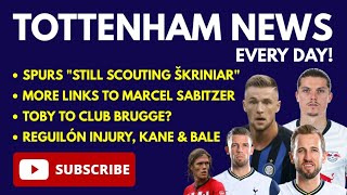 TOTTENHAM NEWS: "Spurs Still Scouting Škriniar", Sabitzer, Vestergaard, Bale, Reguilón Injury, Kane