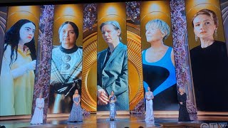 Michelle Yeoh, Charlize Theron, & Previous Winners Present Best Actress at the Oscars 2024