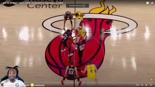 FlightReacts To LAKERS at HEAT | FULL GAME HIGHLIGHTS | December 4, 2024!