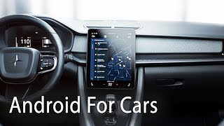 Android Automotive Demo at Google IO 2019