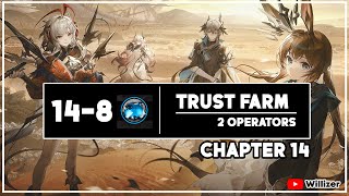 [Arknights] 14-8 | Trust Farm Easy Strategy | Absolved Will Be The Seekers