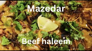 Beef haleem recipe