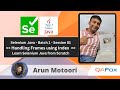Day 81 - Handling Frames using Index - Part 5  | Selenium Java - Batch 1