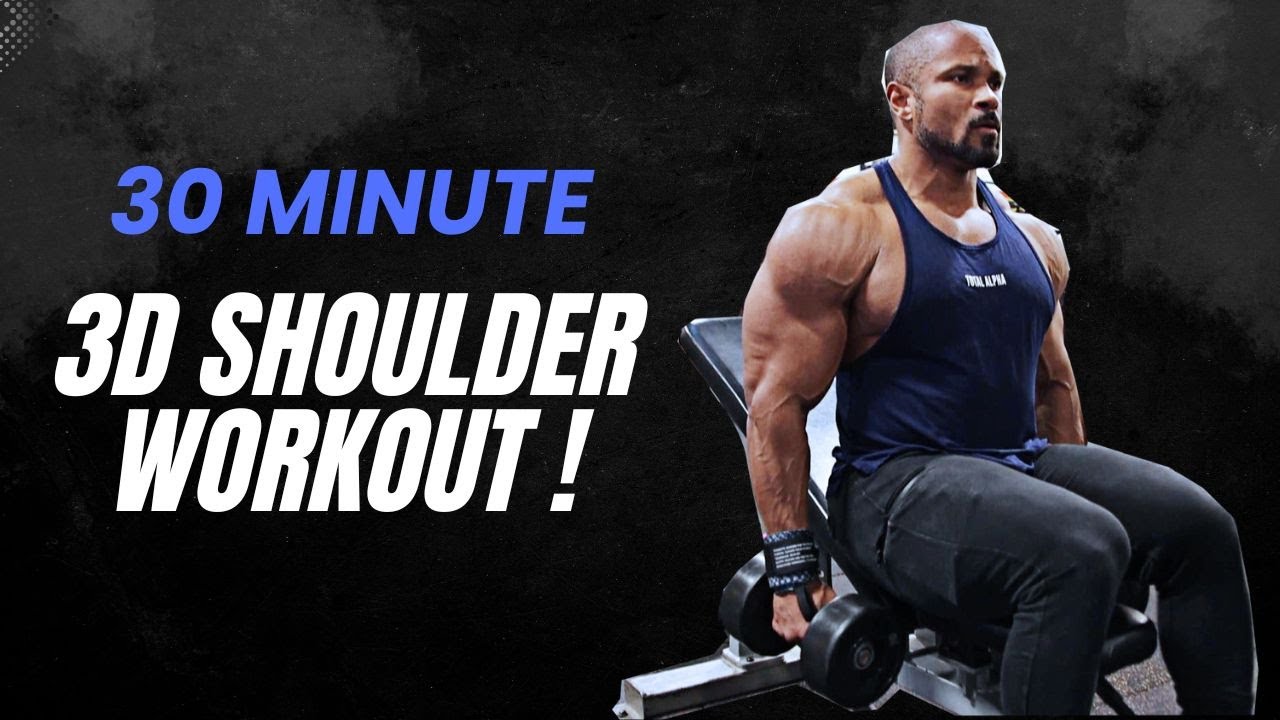 Balanced 3d Shoulder Workout Youtube