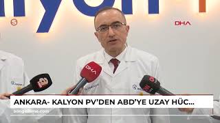 ANKARA- Kalyon PV'den ABD'ye uzay hücresi